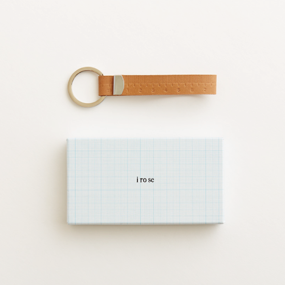 tape measure keyholder（nude / black） i ro se...