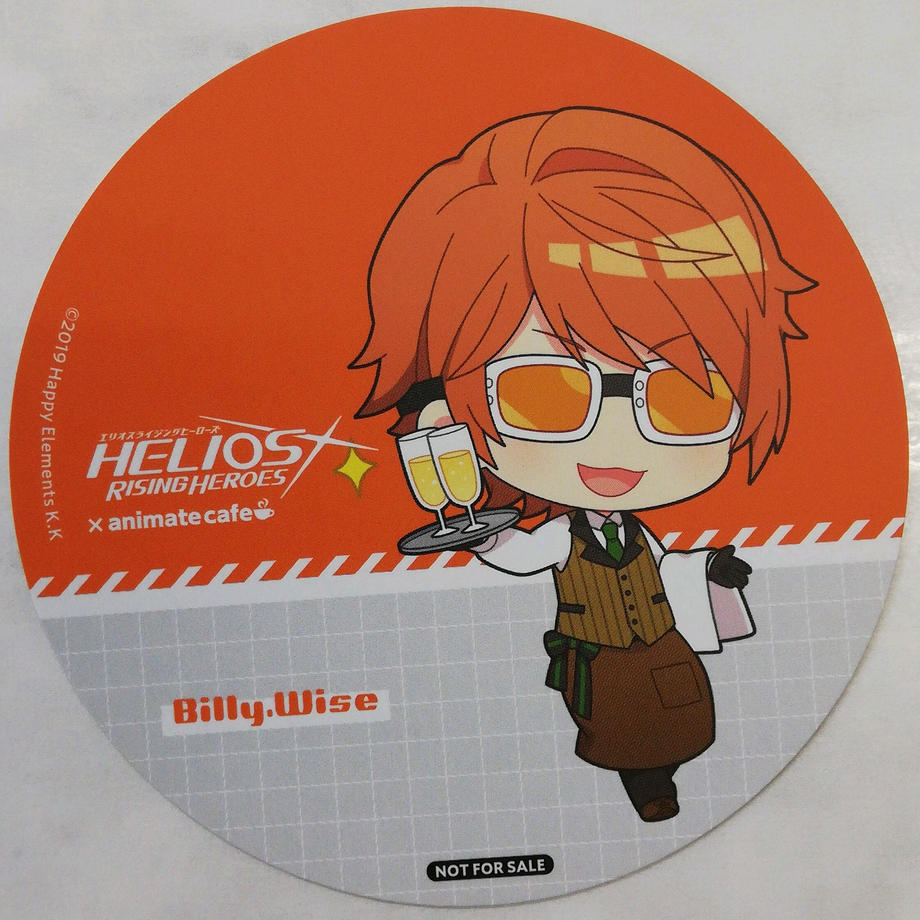 エリオスR ニコ アニカフェ コースター Amazon.co.jp: エリオスR アニメイトカフェ コースター