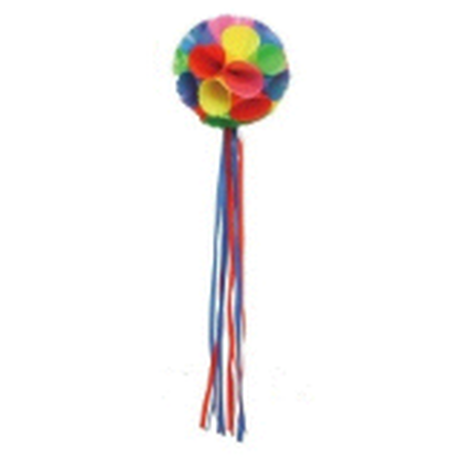 吹き流し 七夕飾り 七夕カラーボール 大 全長約45cm ボールサイズ13cm 上田楽器