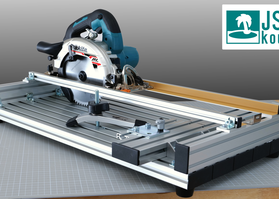 [Plan]Aluminum frame circular saw slide guide