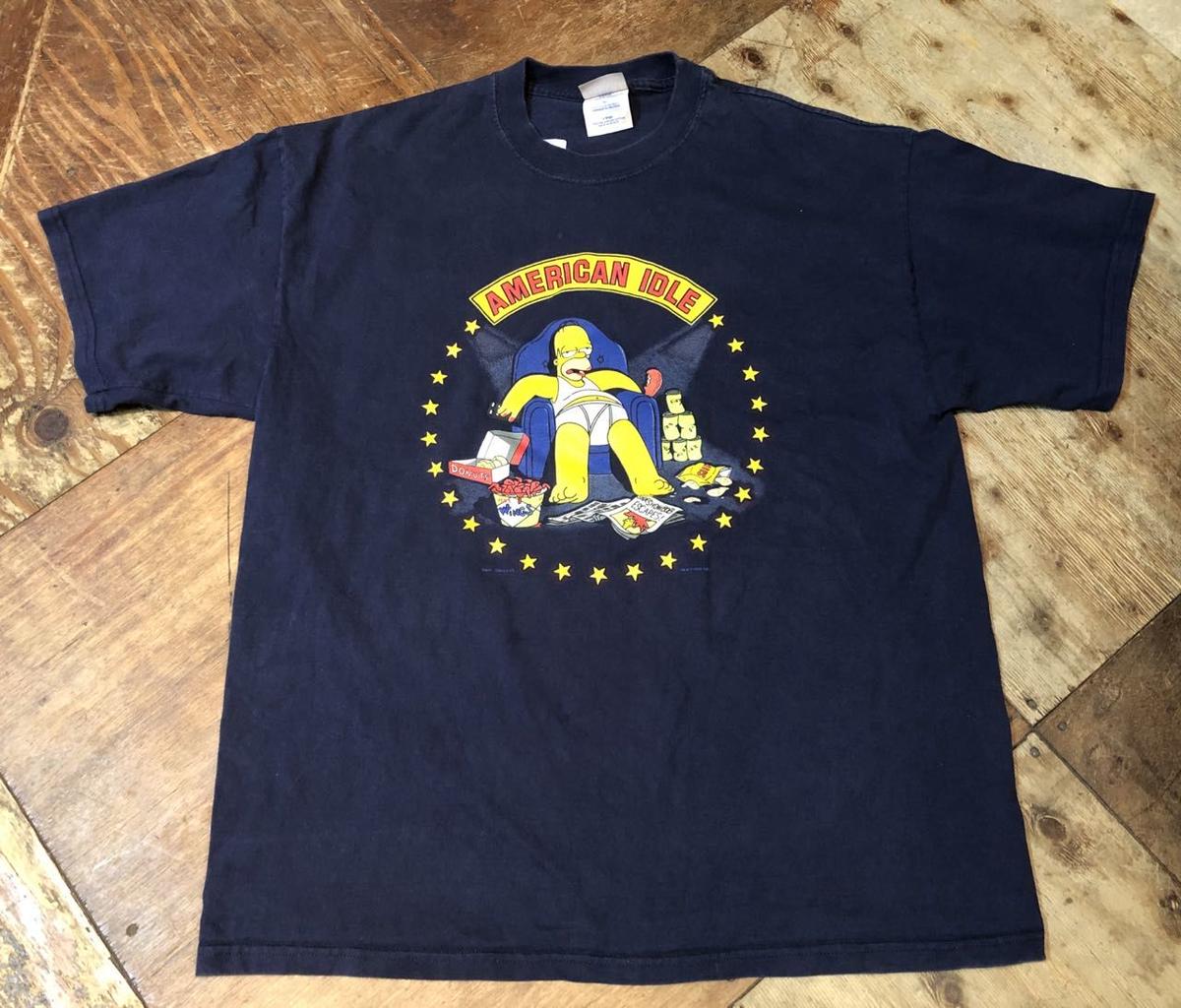 買物 00s 2001 FOX シンプソンズ vtg Tシャツ SIMPSONS