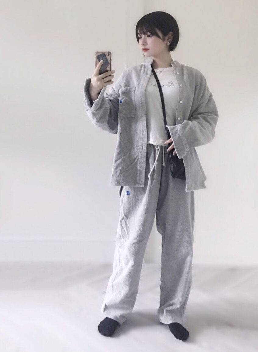 81teez コーデュロイ セットアップ L