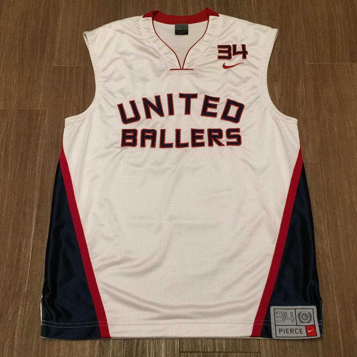 ☆2000'S -【USED】NIKE UNITED BALLERS #34 PAUL PIERCE JERSEY