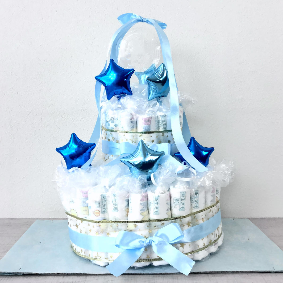 のフリマサ Hny 様専用ページ おむつケーキ オムツケーキ 出産祝いの通販 By Babysスマイル Shop ラクマ ボールでの Mcmc Gr