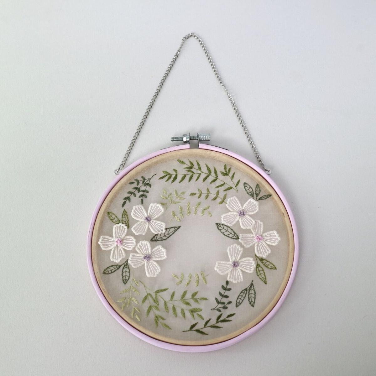 そのままで」(刺繍タペストリー) | ACE embroidery 売り出し純正 君が代 手刺繍タペストリー 骨董品 絵画/タペストリ
