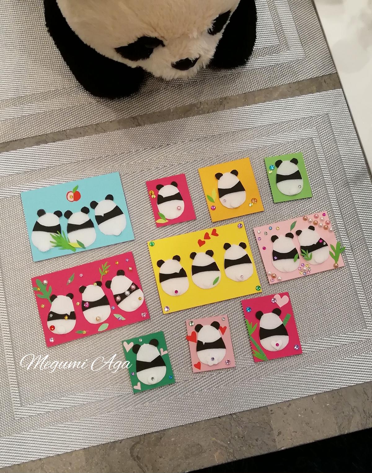 受付開始 午後の部 パンダたちのティータイム4 パンダ切り絵ワークショップ 4月30日 金