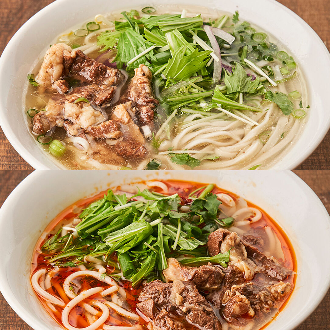 牛すじのフォー 1個 ブンボーフエ 1個 生麺 フォー Store