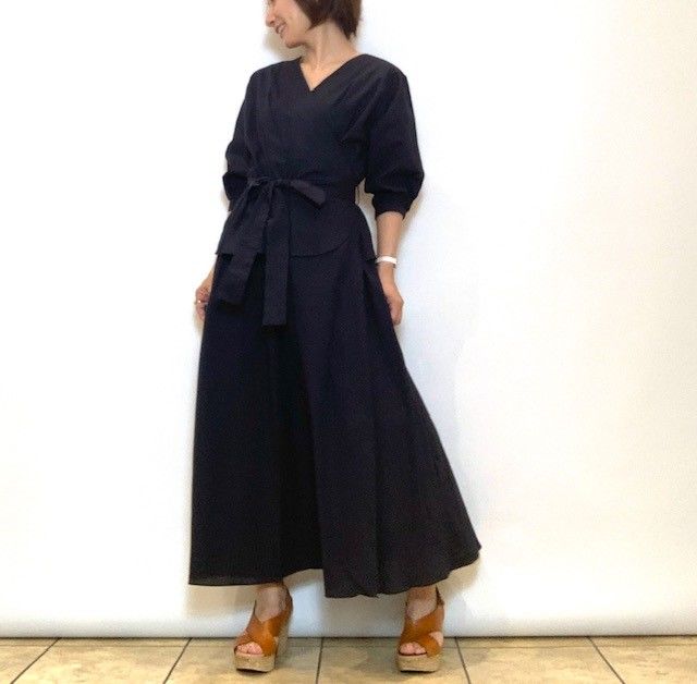 Brahmin ブラーミン カシュクールデザインワンピース Aimant エマン