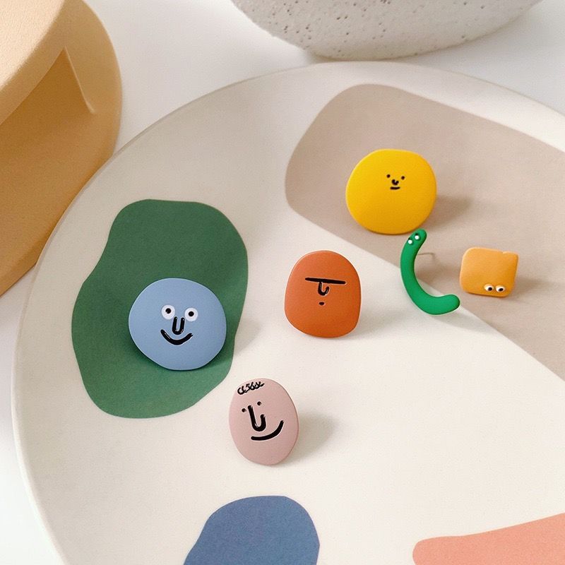オーダー商品 可愛い顔文字イヤリング ピアス Airpods Case Store