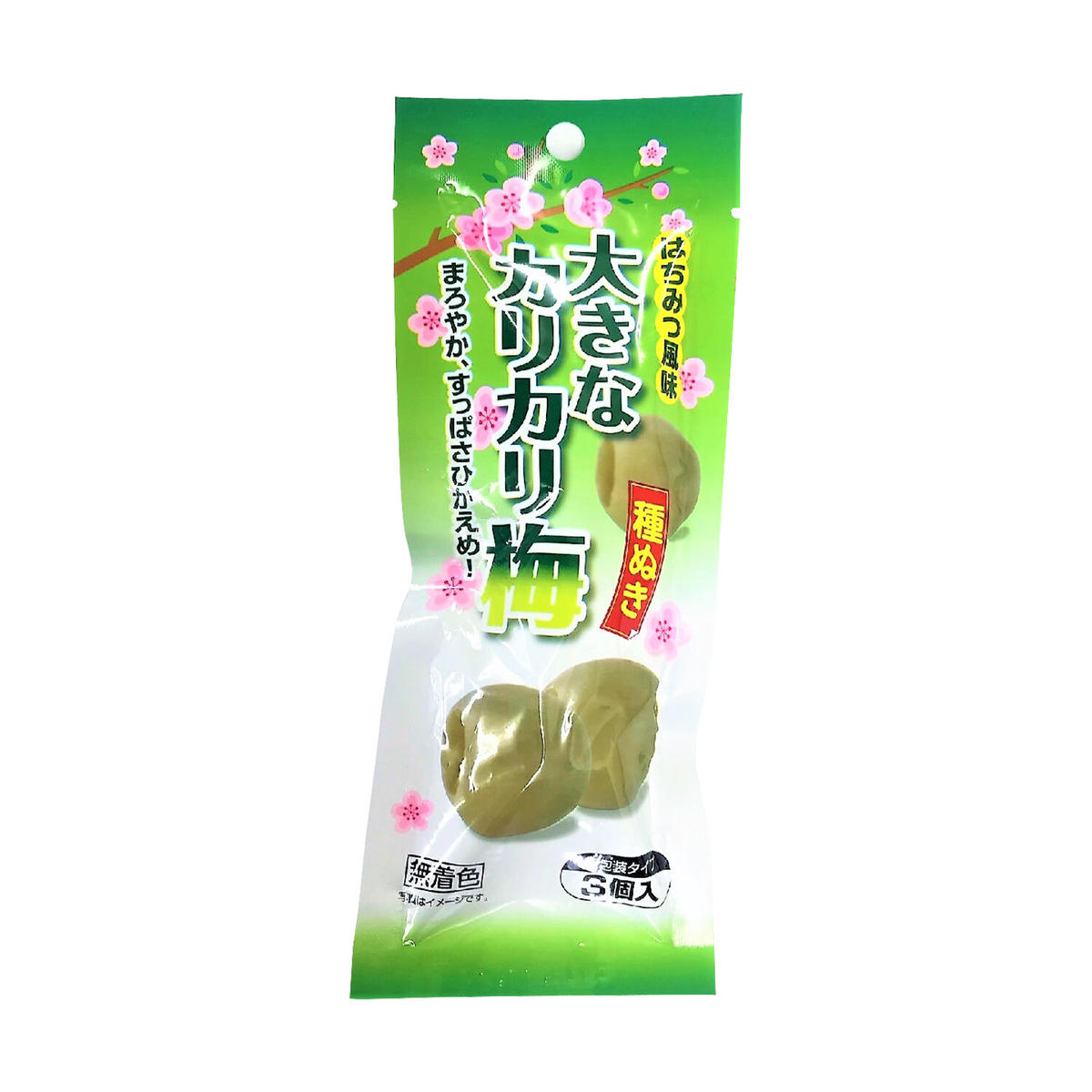 はちみつ風味大きなカリカリ梅種ぬき3個 エム エーオンラインショップ