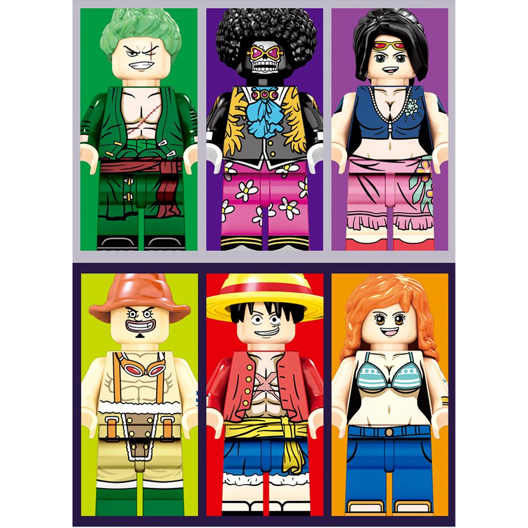 レゴ Lego ワンピース One Piece サウザンドサニー号 ミニフィグ 9体 Ku