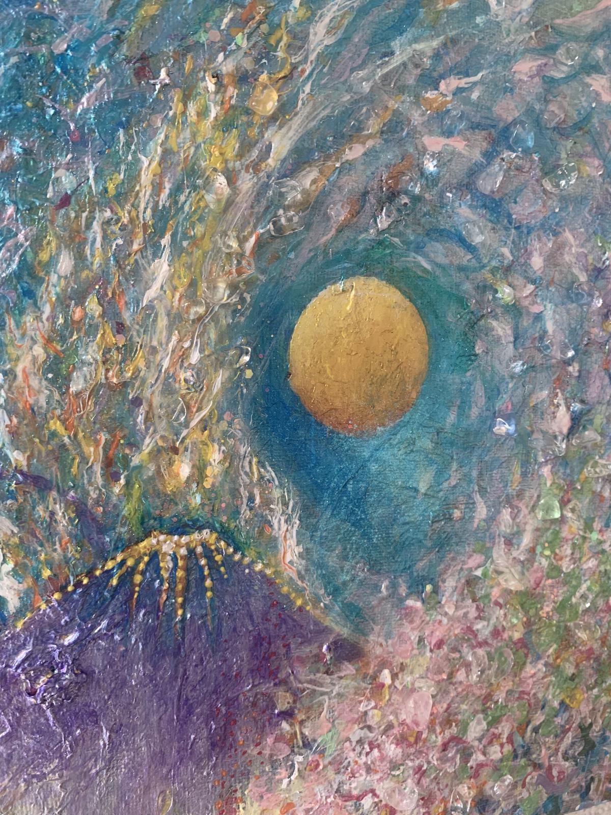 開運絵画 エネルギーアート ヒーリングアート 龍神 龍の目