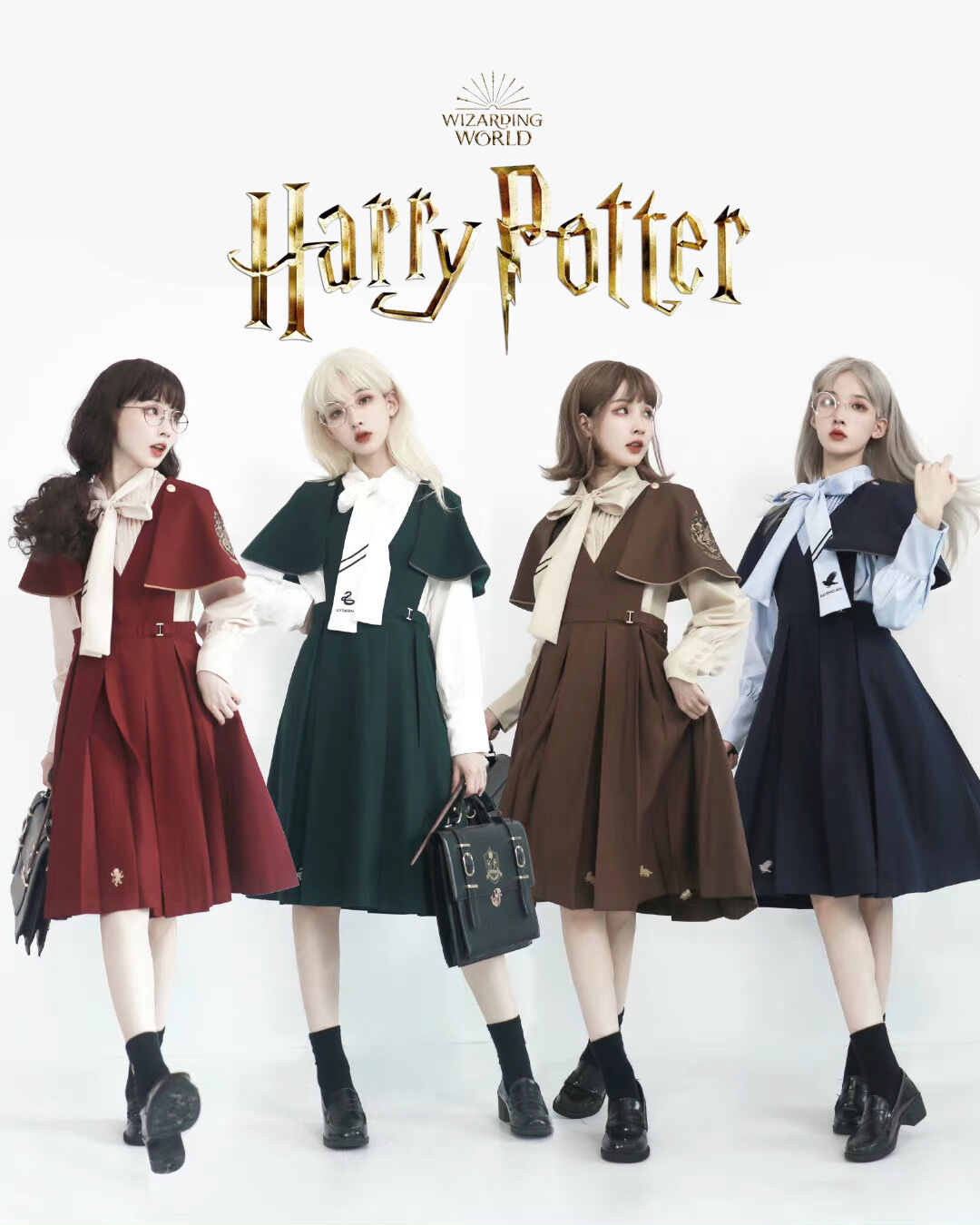 公式】 ハリーポッター ケープ ジャンパースカート ホグワーツ制服
