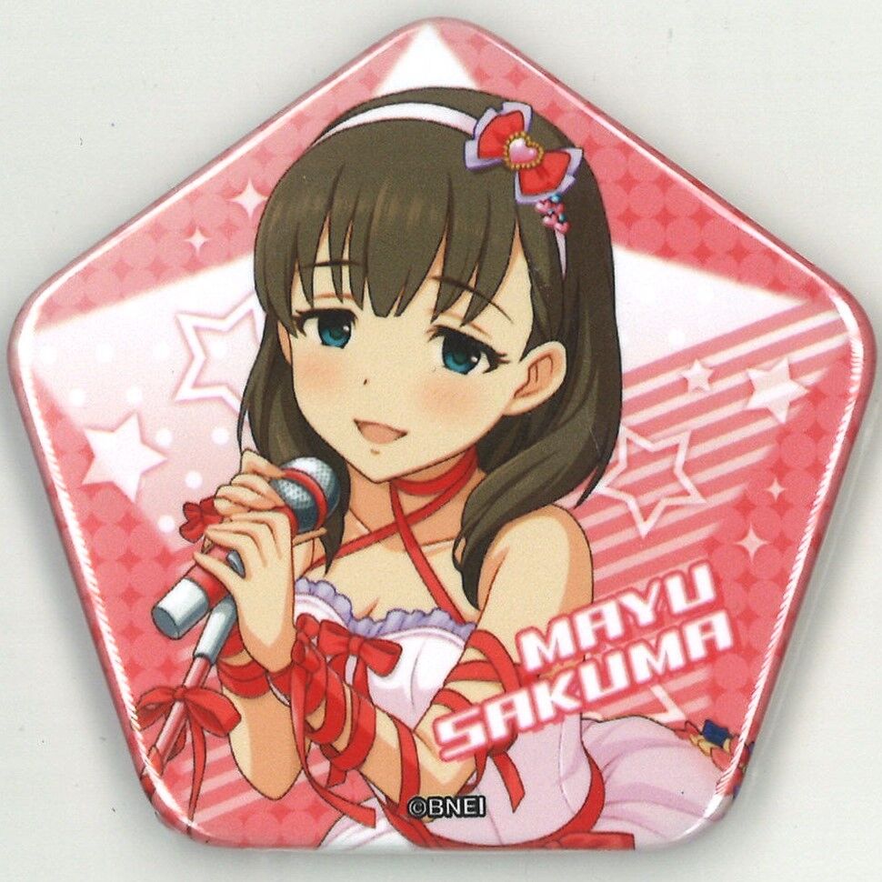 アイドルマスターシンデレラガールズ 東急ハンズコラボ　缶バッジ 佐久間まゆ ホロ アイドルマスターシンデレラガールズ 東急ハンズコラボ 缶バッジ
