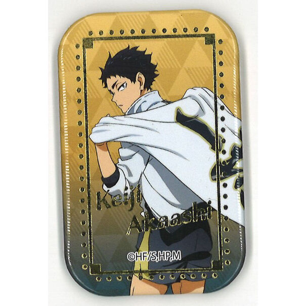 ハイキュー 缶バッジ スクエア セブンネット 赤葦京治