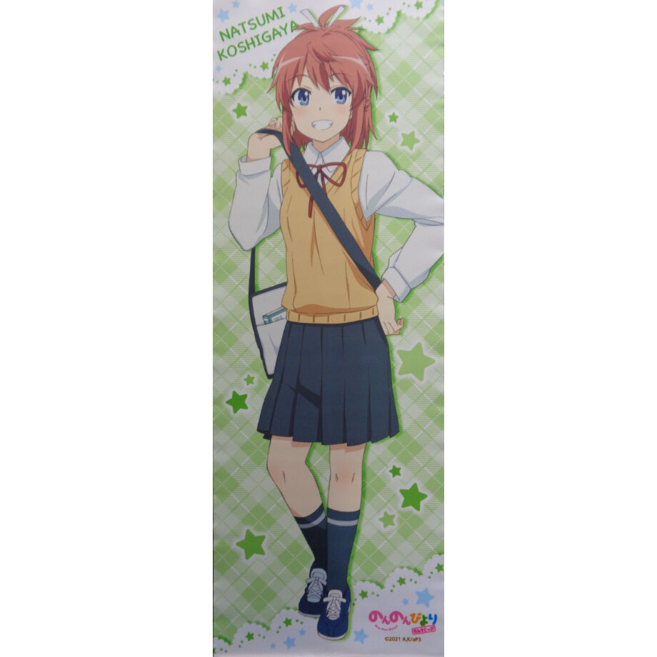 のんのんびより のんすとっぷ ハーフタペストリー 越谷夏海 K Books 秋葉原