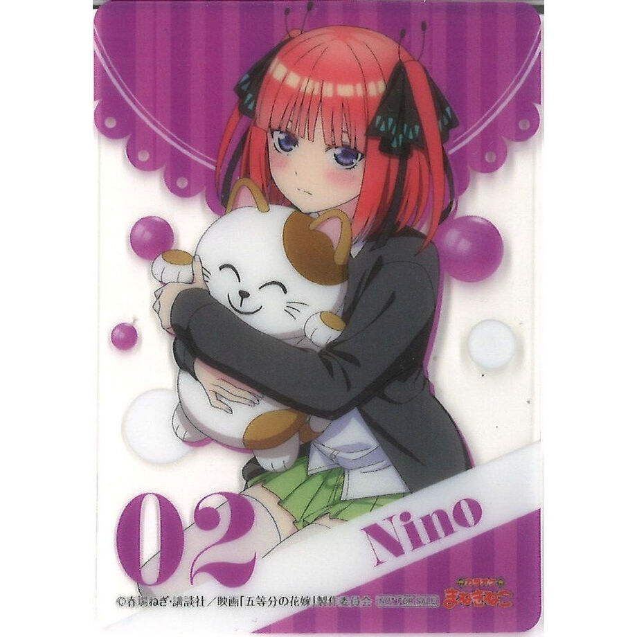 春の新作シューズ満載 まねきねこ 五等分の花嫁 クリアファイル