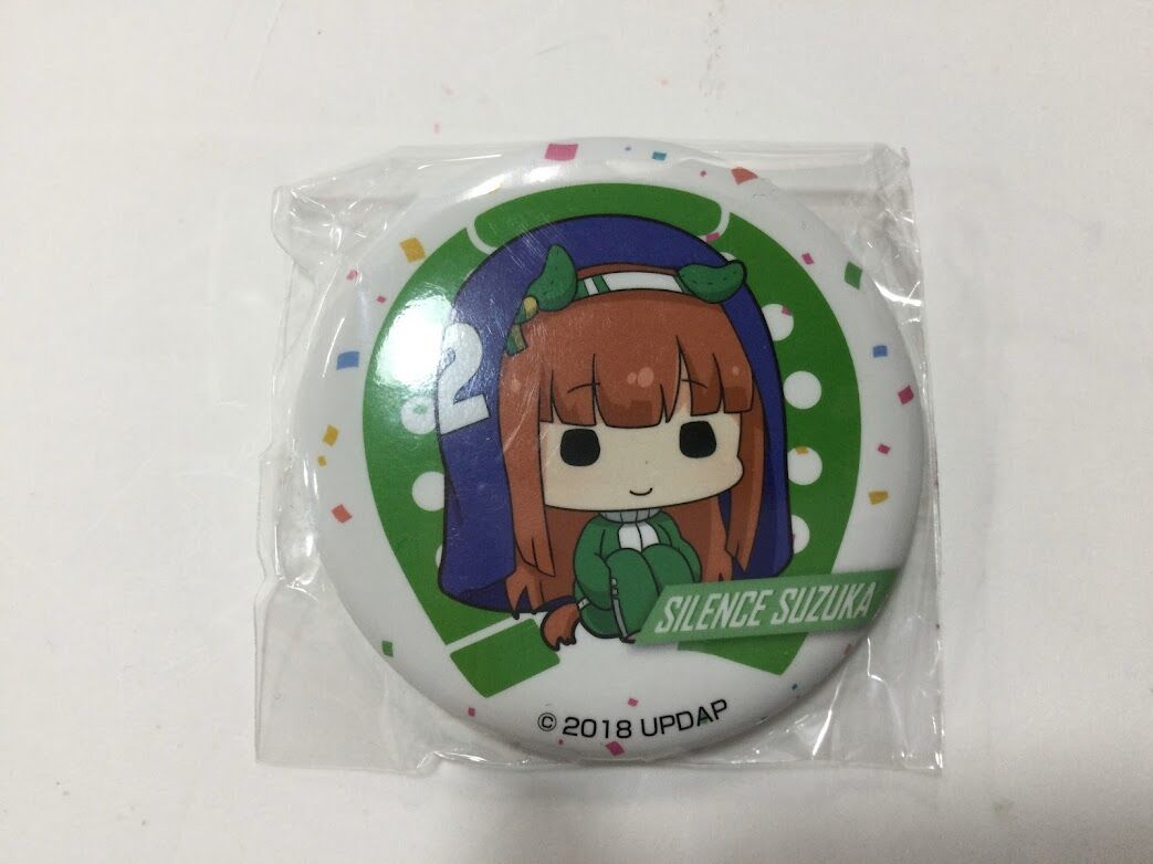 ウマ娘 サイレンススズカ ふとんむし 缶バッジ K Books 秋葉原