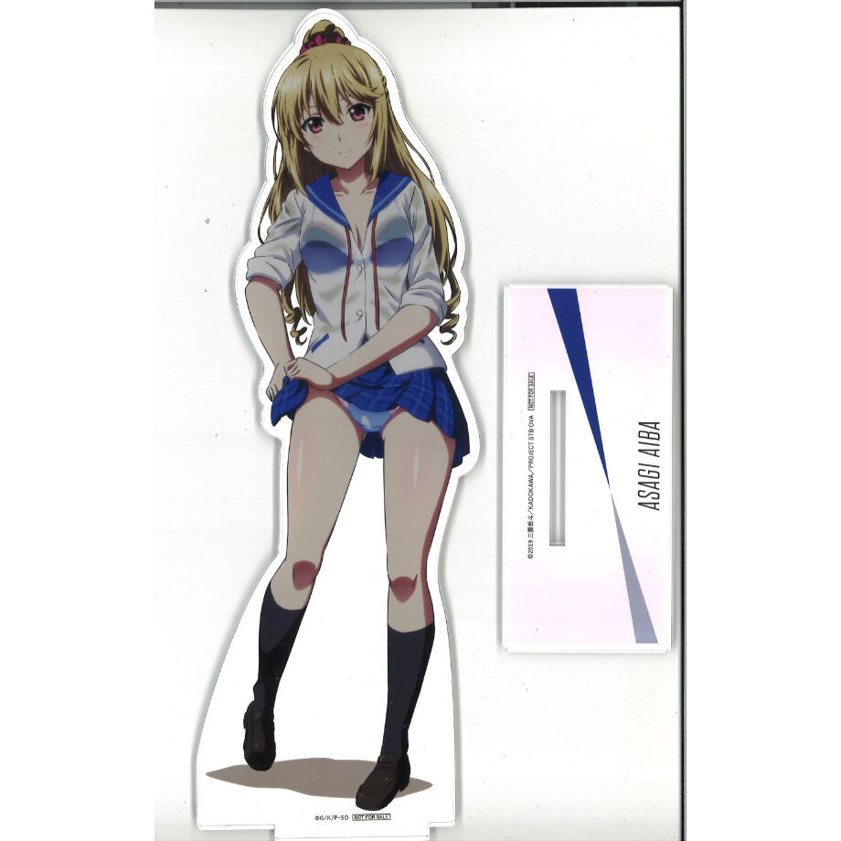 ・(開封品)OVA「ストライク・ザ・ブラッドFINAL」×THEキャラSHOP 会計3000円毎抽選会 A賞 特大アクリルフィギュア 藍羽浅葱