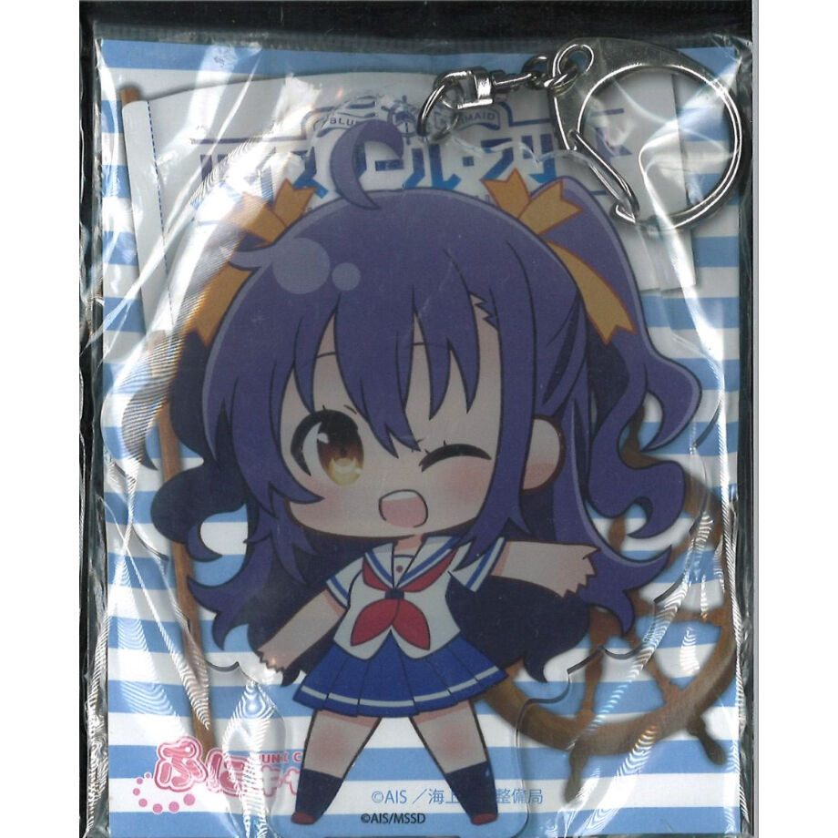 ハイスクール フリート デカキーホルダー ぷにキャラ 駿河留奈 K Books 秋葉原