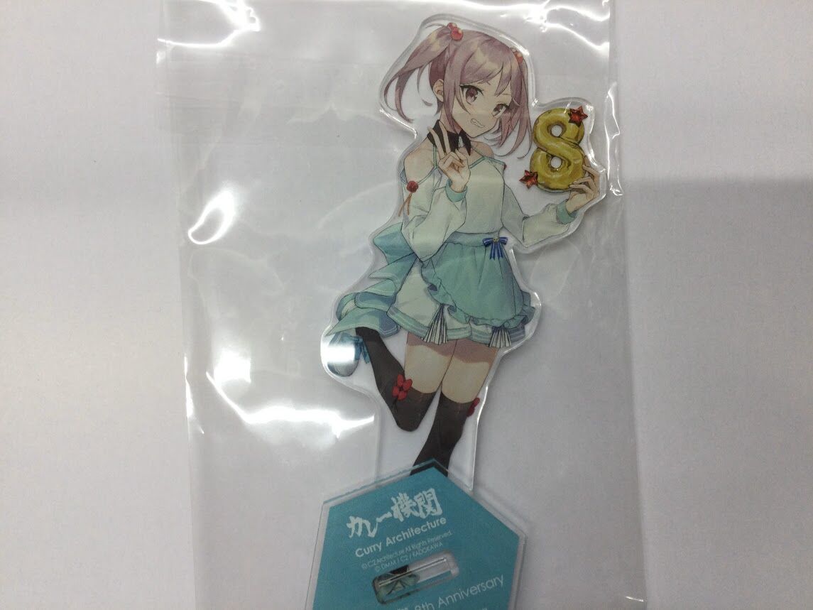艦これ 漣 カレー機関8th アクリルスタンド シール欠品 K Books 秋葉原