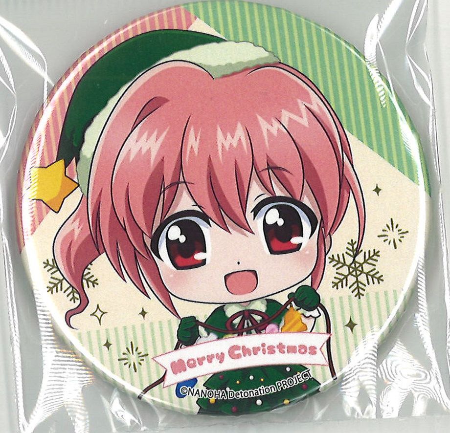 109円 セール 魔法少女リリカルなのは 缶バッジ2個セット ユーリ イリス グッズ