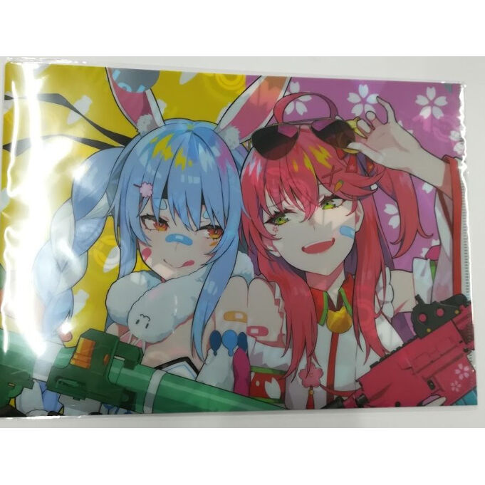 ホロライブ ぺこみこ大戦争 CD & クリアファイル 兎田ぺこら