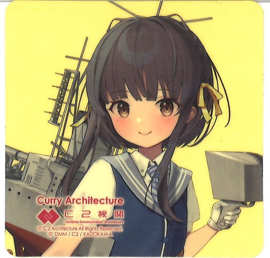 艦これ カレー機関 秋雲さんアクリルボード/缶バッジ/シール