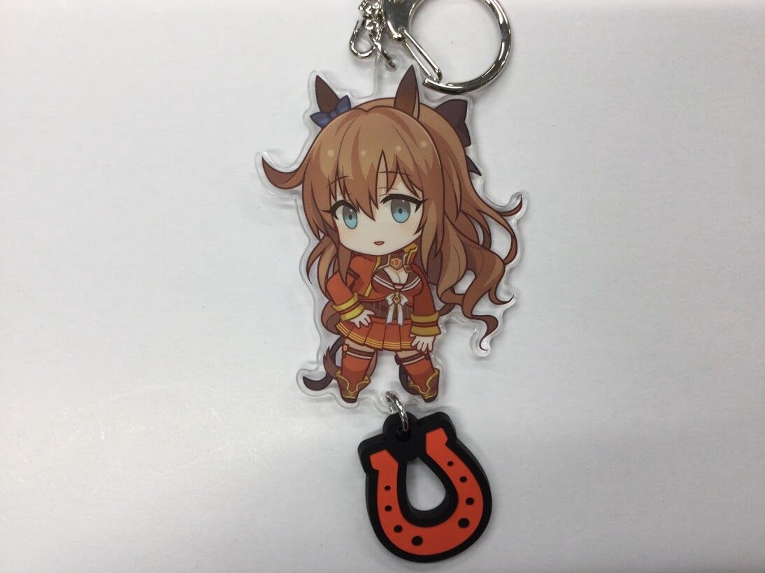 ウマ娘 ラバー蹄鉄付きアクリルキーホルダー 30種