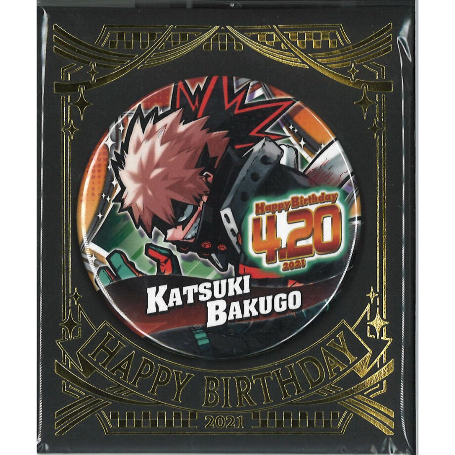 未開封 僕のヒーローアカデミア バースデー缶バッジ 爆豪勝己 Ba2 K Books 秋葉原