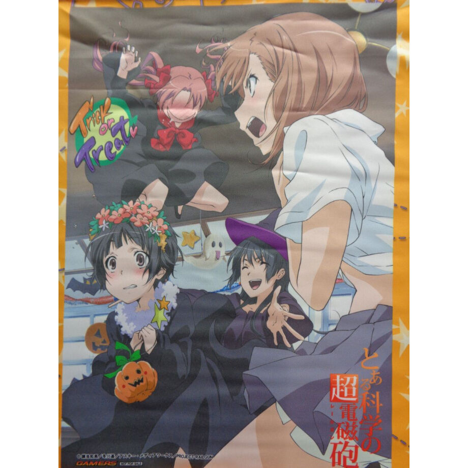 とある科学の超電磁砲 A3タペストリー Ova ゲーマーズ特典 K Books 秋葉原 とある科学の超電磁砲 A3タペストリー Ova ゲーマーズ特典 K Books 秋葉原