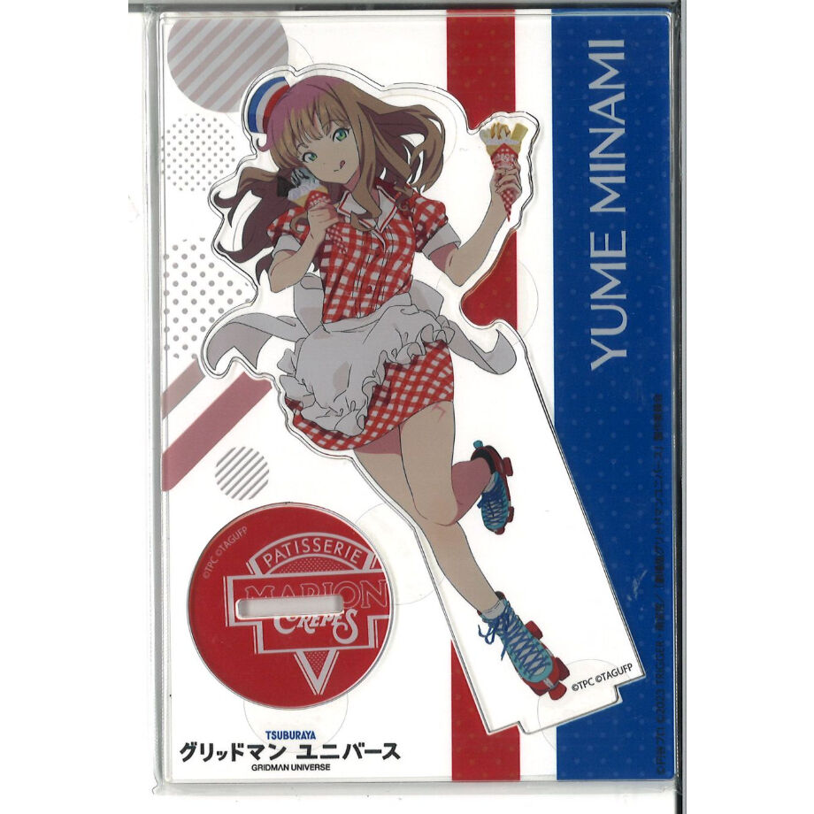 レッド系 グリッドマン マリオンクレープ限定 アクリルスタンド 夢芽