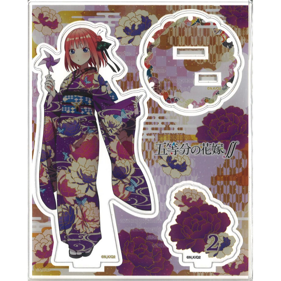 五等分の花嫁 Pop Up Store In 東急ハンズ 和遊び アクリルスタンド 中野二乃 五等分の花嫁 Pop Up Store In 東急ハンズ 和遊び アクリルスタンド 中野二乃