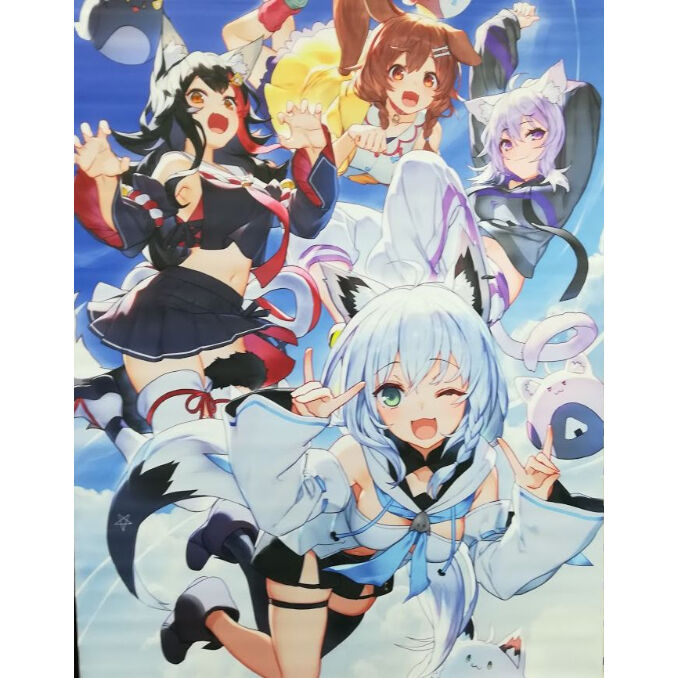 ホロライブ 集合 タペストリー 未開封