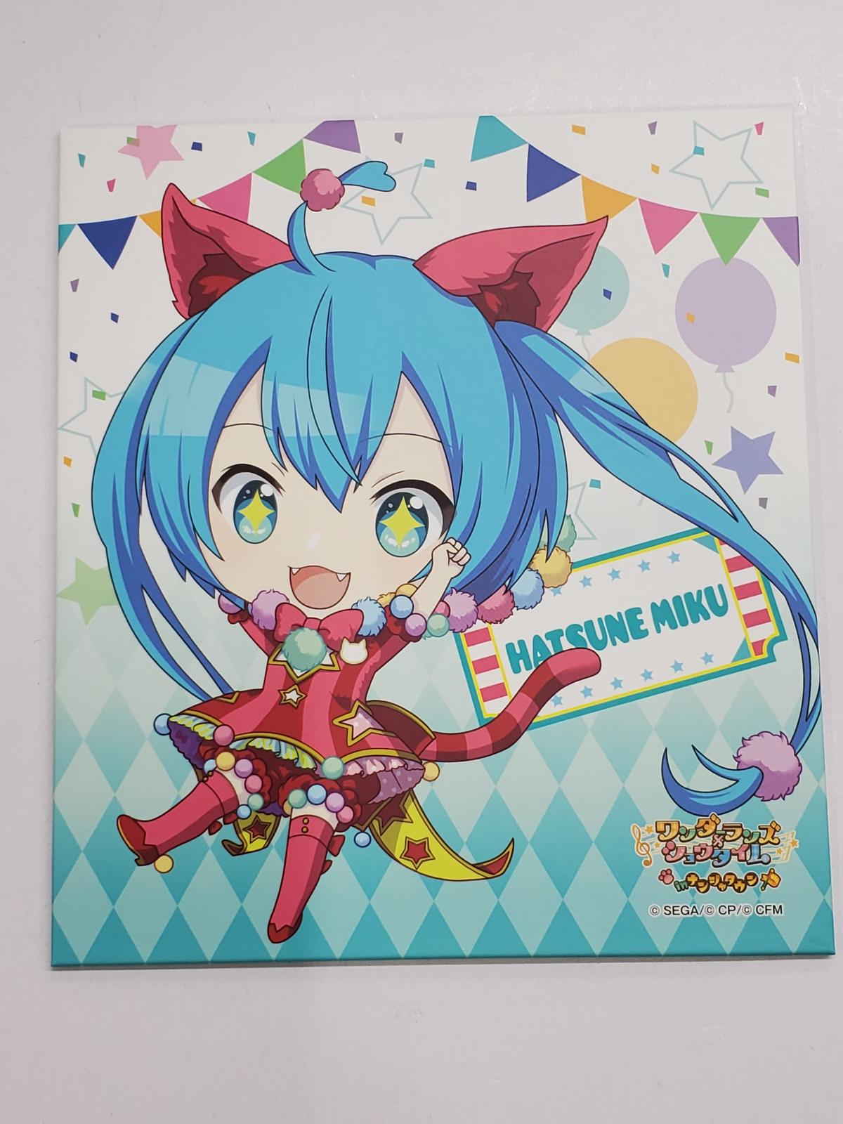 プロジェクトセカイ 初音ミク ミニキャラ アートパネル ナンジャタウン K Books 秋葉原 プロジェクトセカイ 初音ミク ミニキャラ アートパネル ナンジャタウン K Books 秋葉原