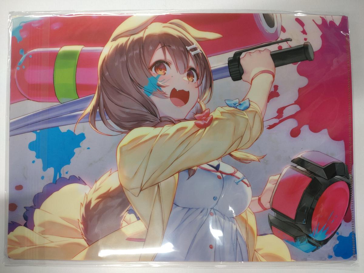 ホロライブ ロボ子さん ロボ子 クリアファイル　ポップアップストア 特典 ホロライブ ロボ子さん ロボ子 クリアファイル ポップアップ