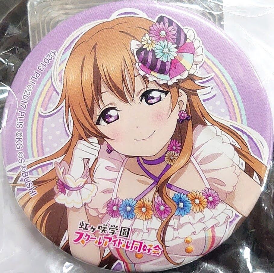 c101 虹ヶ咲学園 KADOKAWA 近江 彼方 缶バッジ 40個 コミケ-