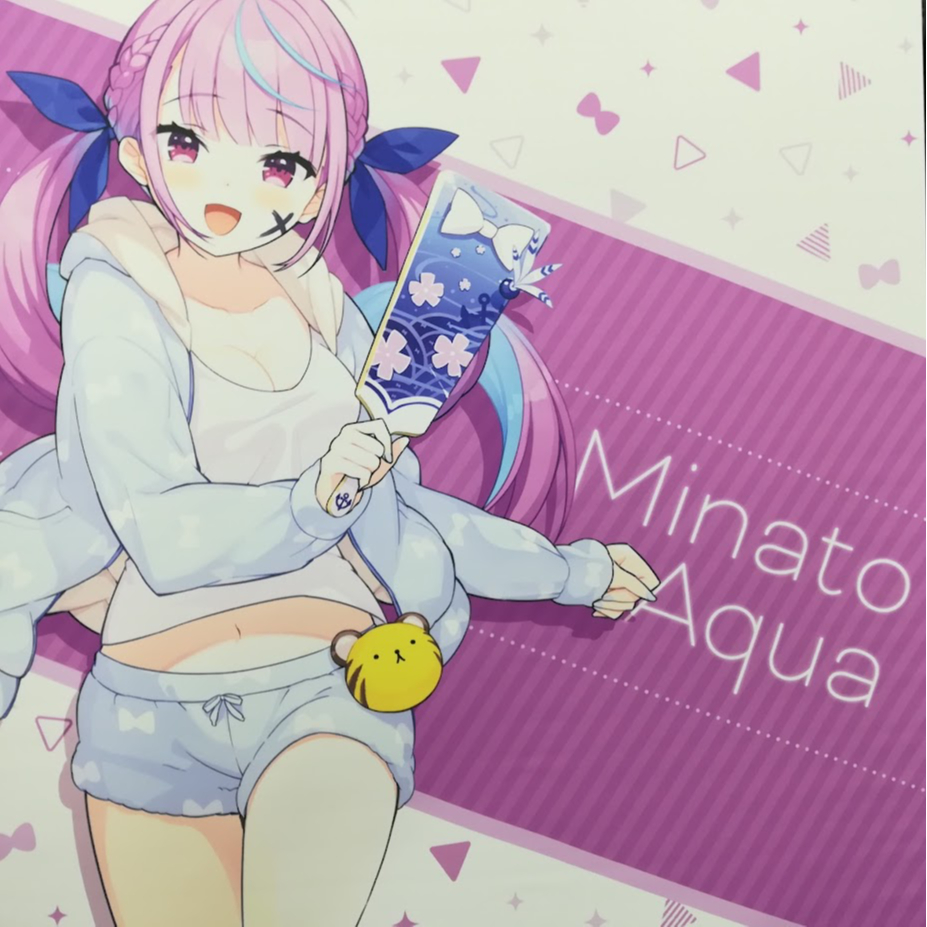 超大特価！】湊あくあ COMICUP25限定B2タペストリー【ホロライブ公式】