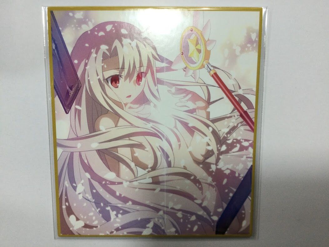 プリズマ イリヤ 名前の無い少女 武内崇 描き下ろし 来場特典 ミニ色紙 K Books 秋葉原