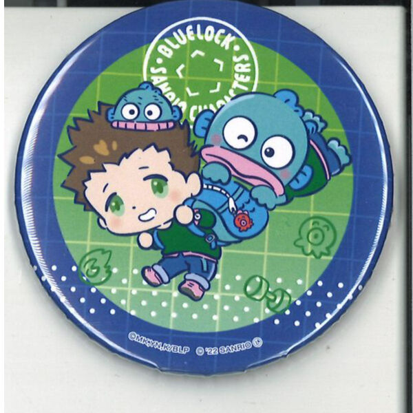 ブルーロック×サンリオキャラクターズ トレーディング缶バッジ(SD