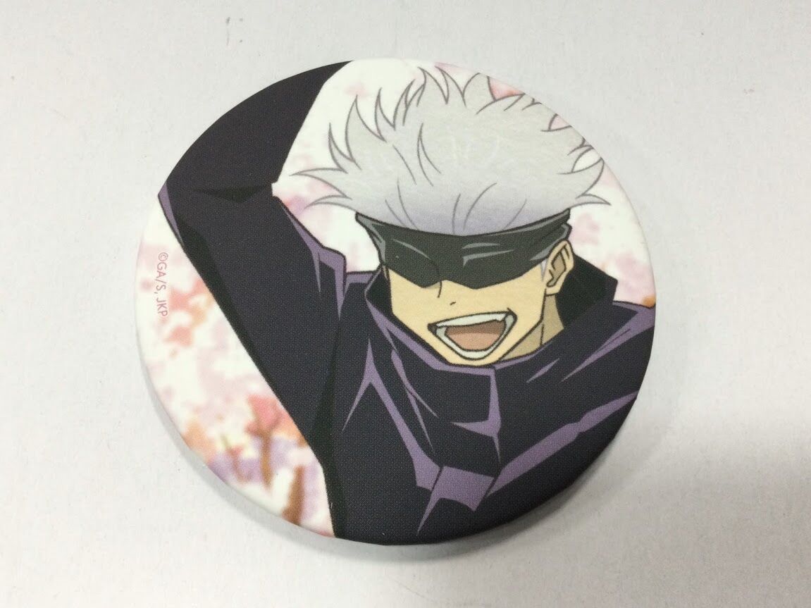 呪術廻戦 五条悟 呪術廻戦展 お花見 缶バッジ K Books 秋葉原