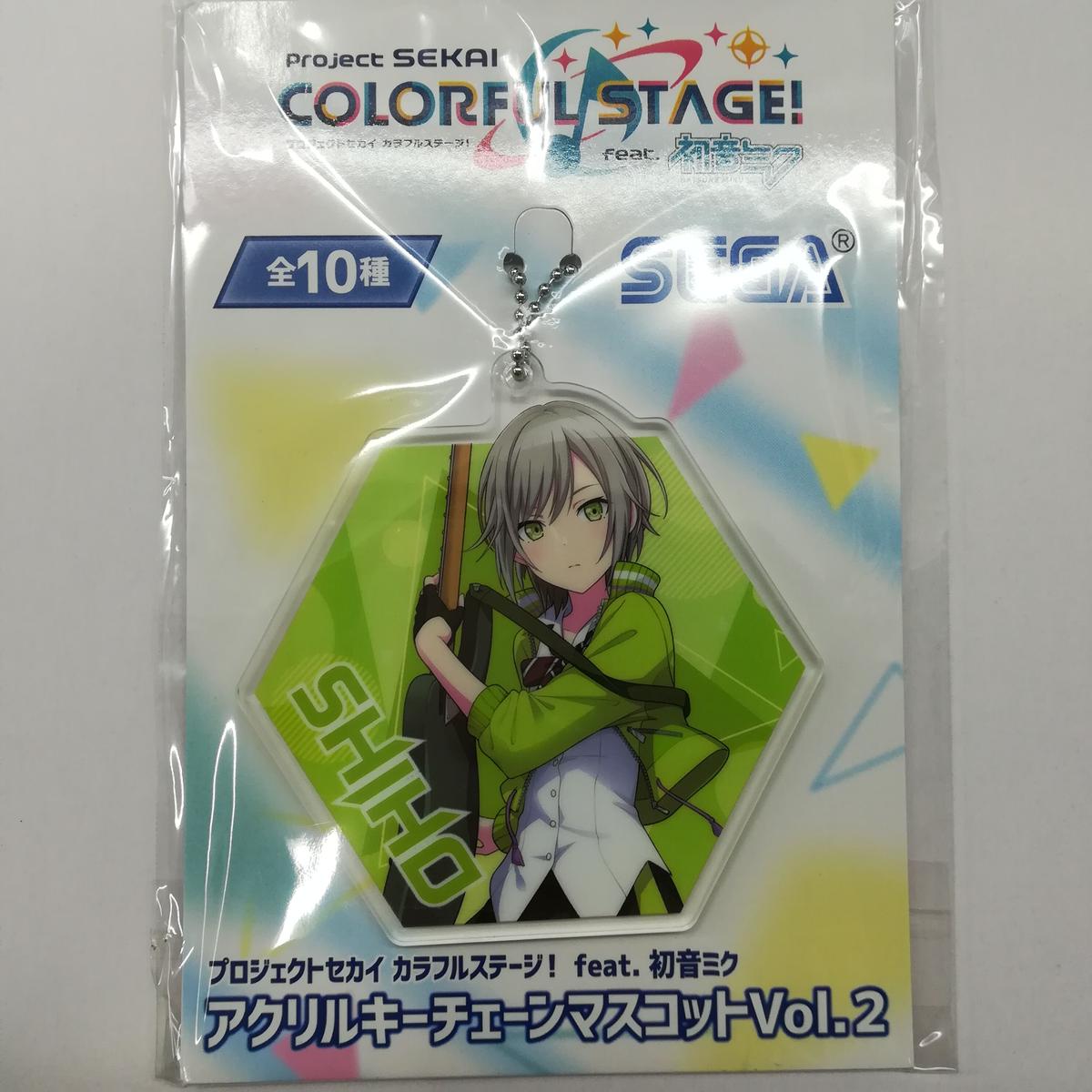 プロジェクトセカイ 直筆サイン入りポストカード 日野森志歩 中島由貴