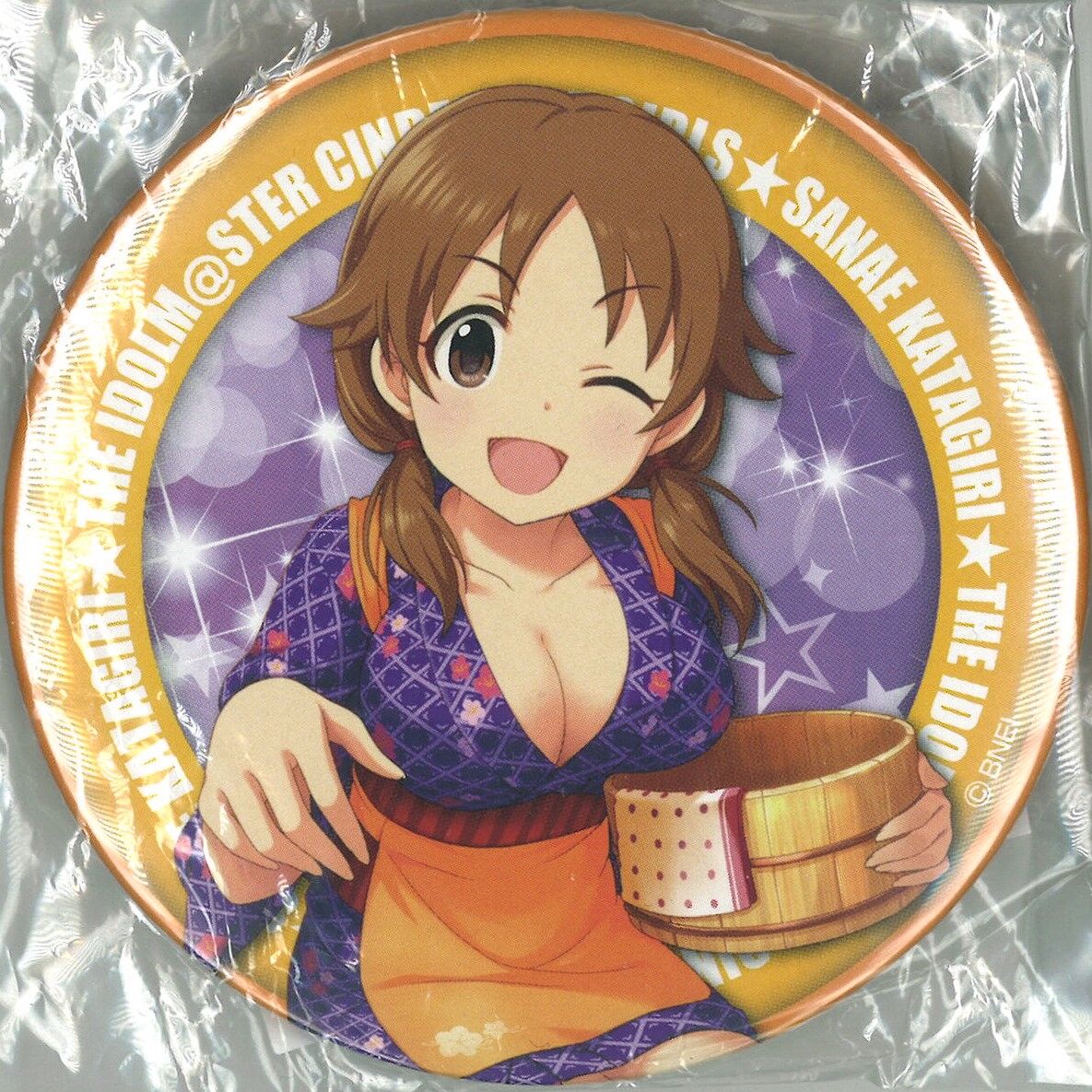 アイドルマスター シンデレラガールズ 缶バッジ 片桐早苗 K Books 秋葉原