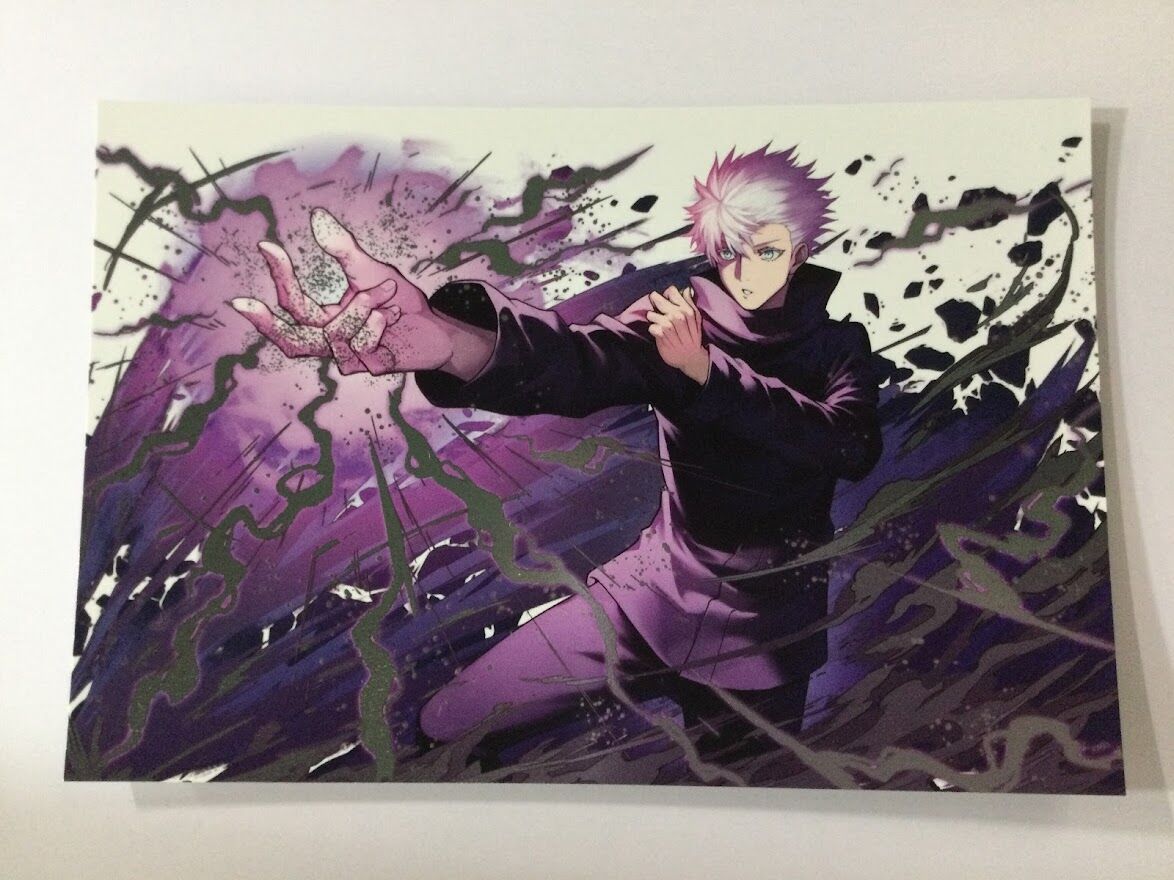 呪術廻戦 同人誌 イラスト集 ポストカード 五条悟 猫Cubic 完売品
