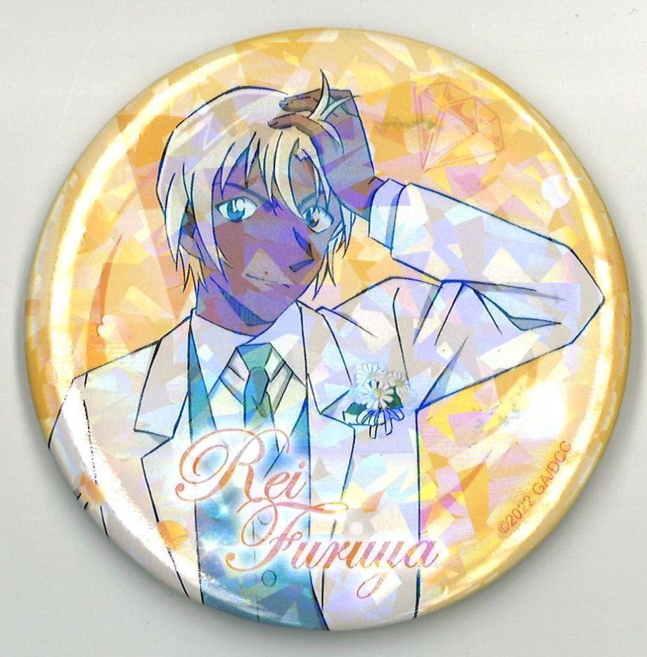 名探偵コナン ブラインドホロ缶バッジ スポーツver. 安室透 赤井秀一