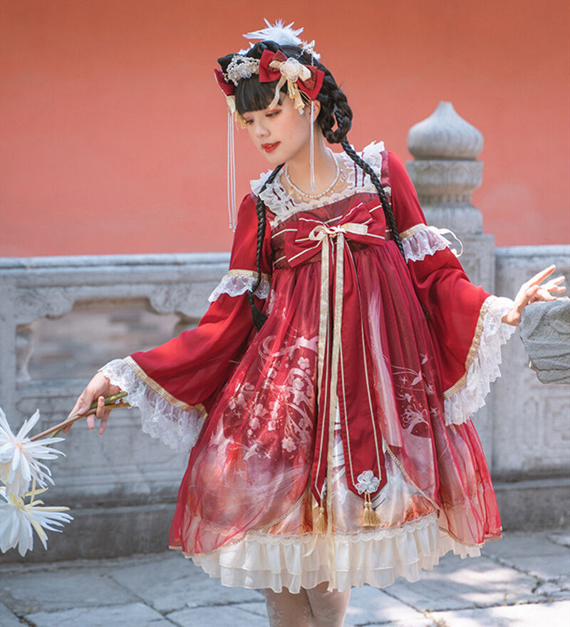 L340 lolita オリジナル 洋服 ロリータ ワンピース L322 lolita オリジナル 洋服 ロリータ ワンピース