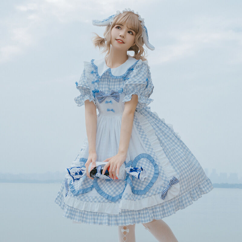 ロリィタ ロリータ　ワンピース レディース ワンピース ロリータ ロリィタ 甘ロリ 姫系 多層 JSK