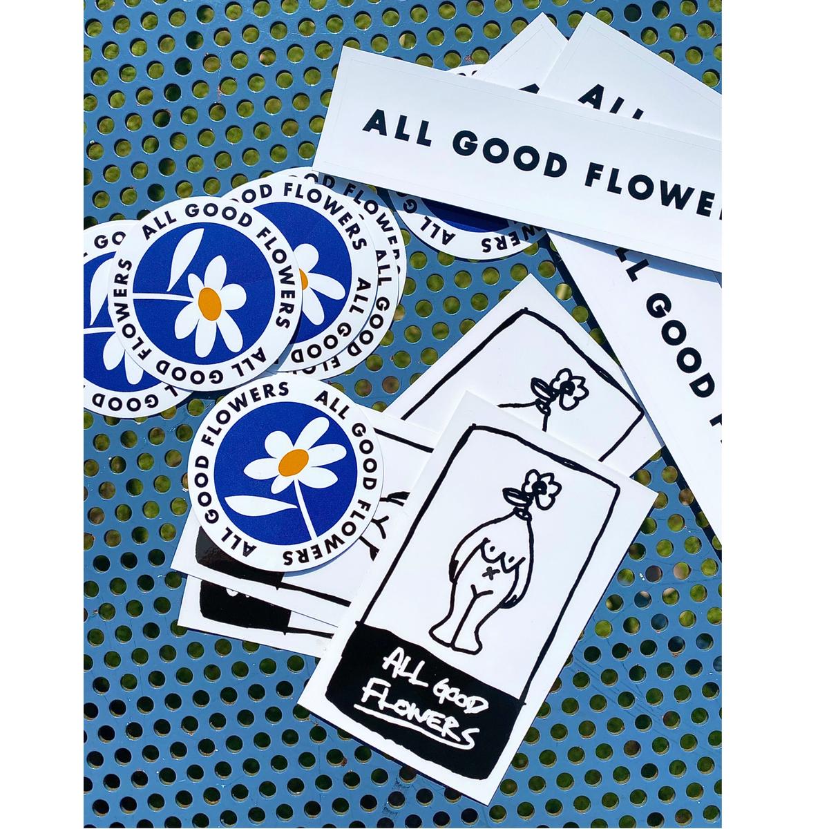 ALL GOOD STICKER | ALL GOOD FLOWERS STORE