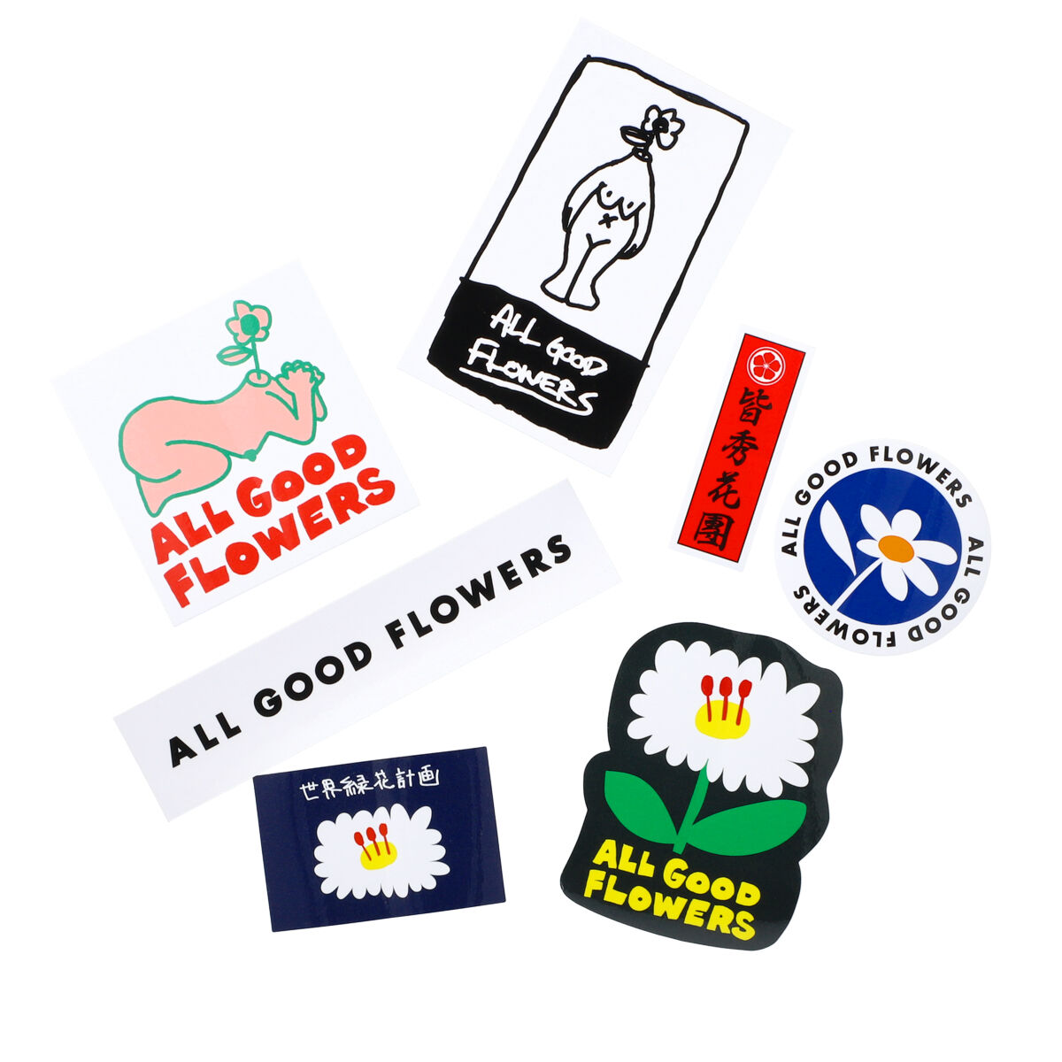 ALL GOOD STICKER | ALL GOOD FLOWERS STORE