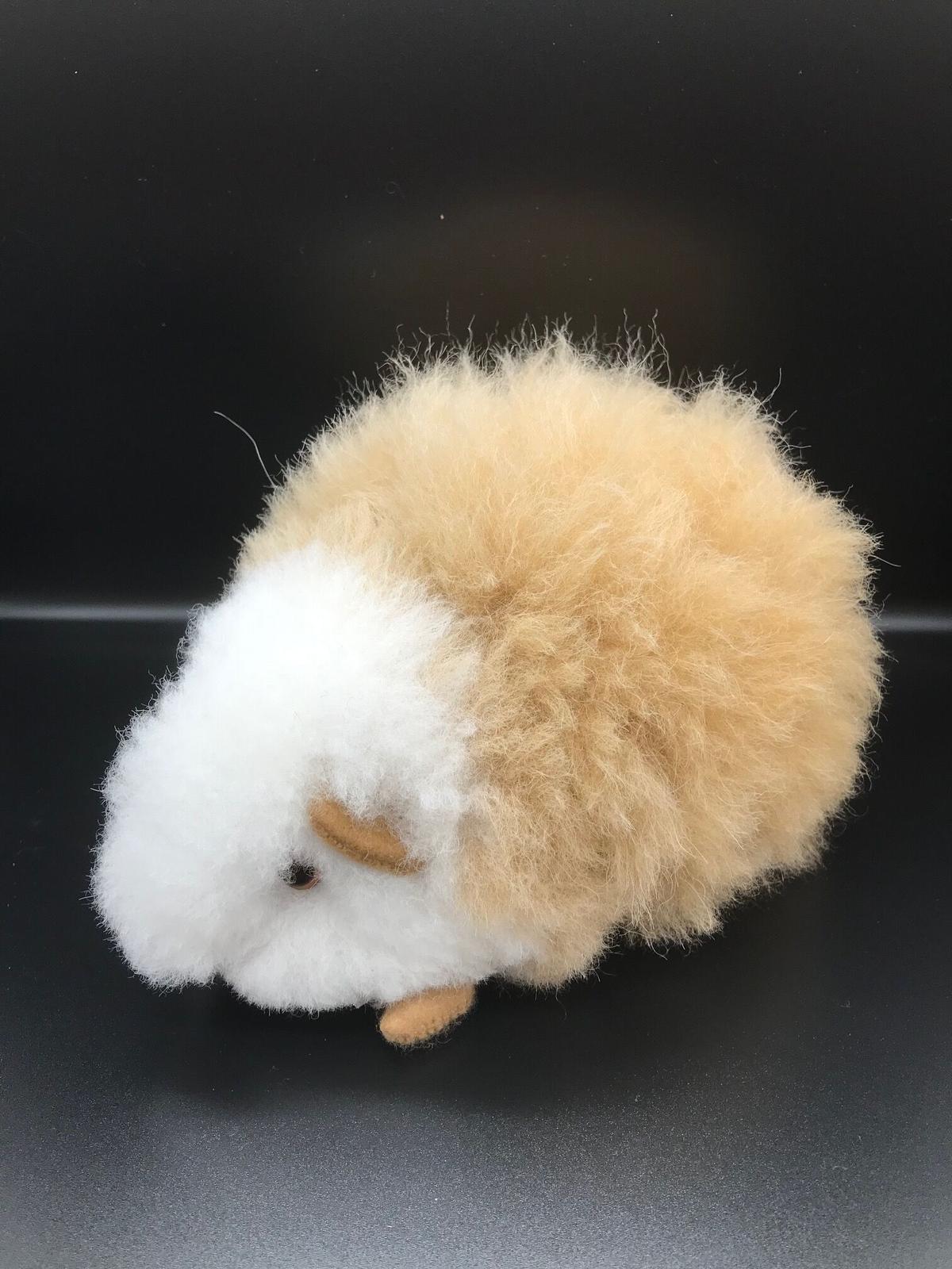 モルモット ぬいぐるみ アルパカ テディベア リアルファー 手作り